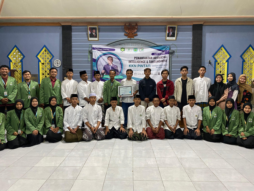 Mahasiswa KKN 51 UNUGIRI Gelar Seminar AI di Sidobangun: Menggali Potensi, Menyikapi Tantangan, dan Menyusun Strategi Bijak untuk Masa Depan Digital